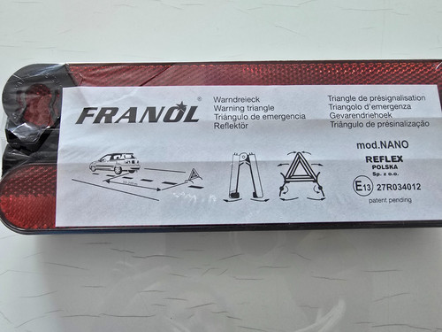 Warndreieck franol auto - warndreieck,