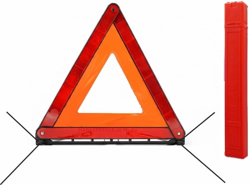 Warndreieck amtlich zugelassen