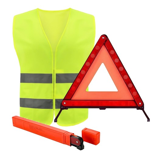 Warndreieck warnweste auto - warndreieck,
