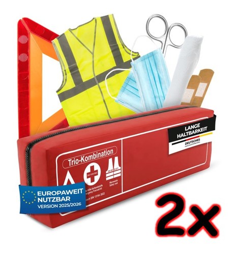 Rot trio 3in1 kombitasche - 2x,