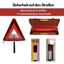 Warndreieck im Koffer +