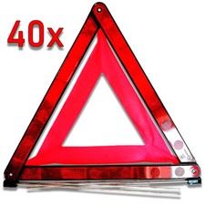 40 Stück WARNDREIECK MINI