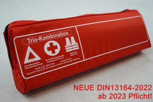 Rot trio 3in1 kombitasche - rot,